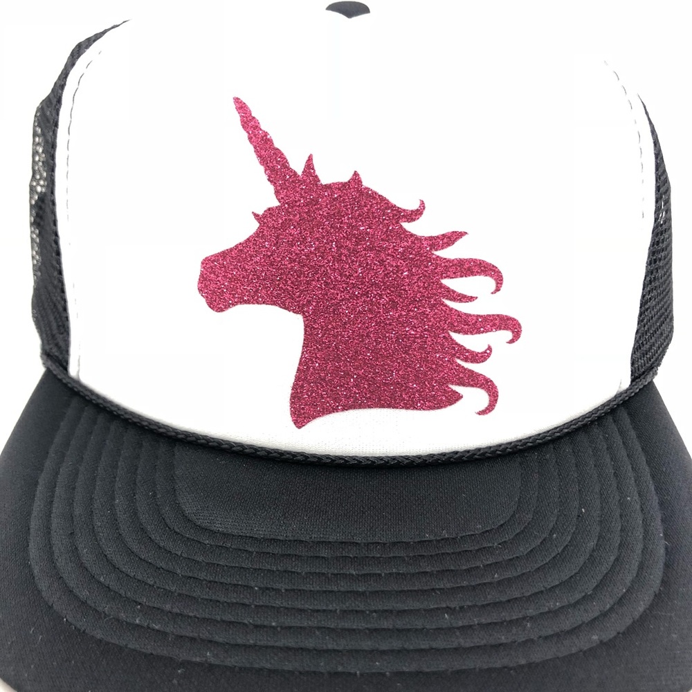 Unicorn trucker hat